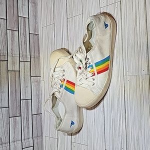 Gola rainbow coaster sneakers size 7
